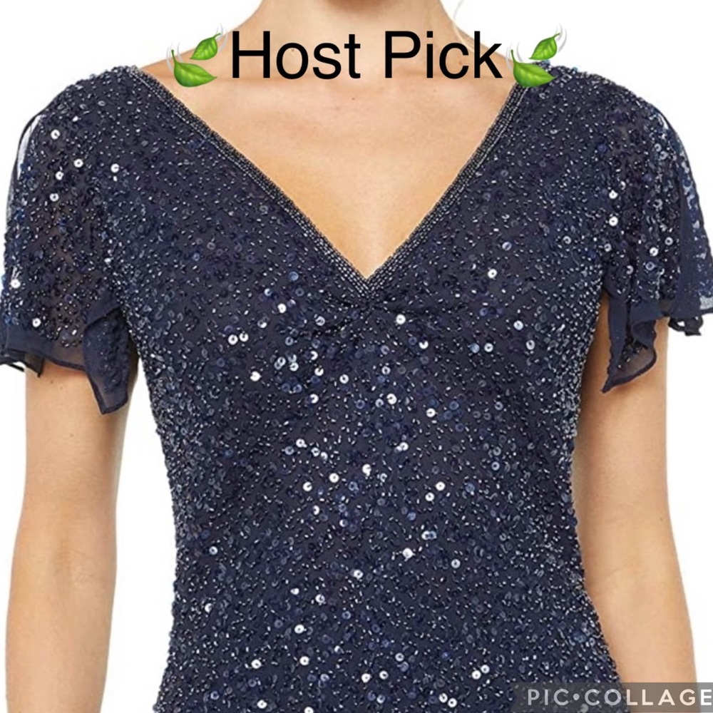 ✨Host Pick✨Adriana Papell Evening Blouse